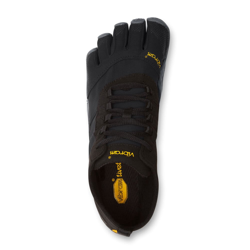 Vibram Five Fingers Mens Barefoot Shoes - Black - V-Trek - 80764-OKYN